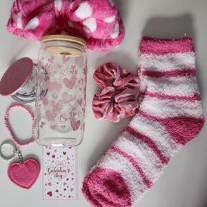 Pink Valentine's Day Gift Set
